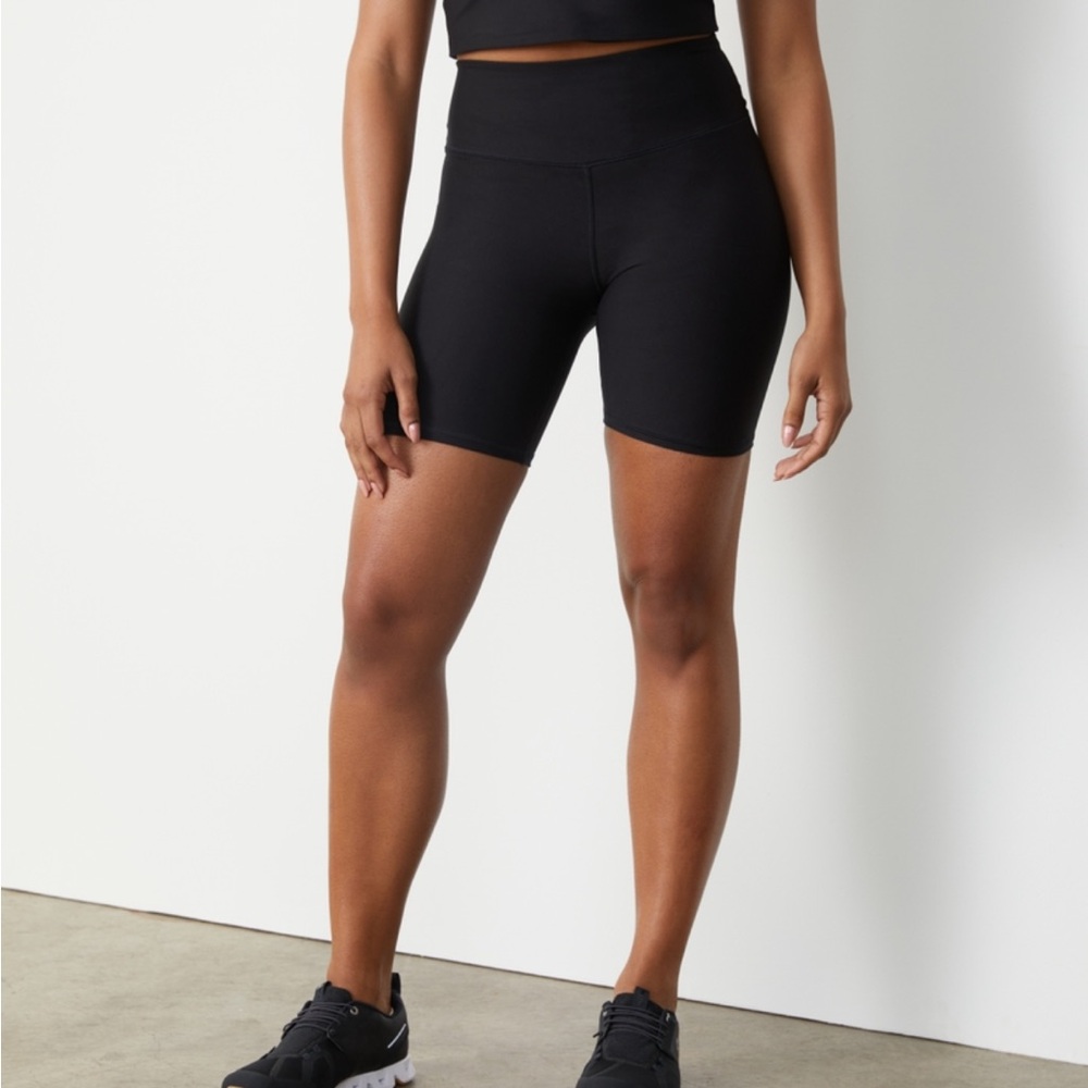 Abercrombie YPB Black Bike Shorts